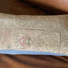 Pastel Vintage Persian Rug Pillow | Asli 12x24