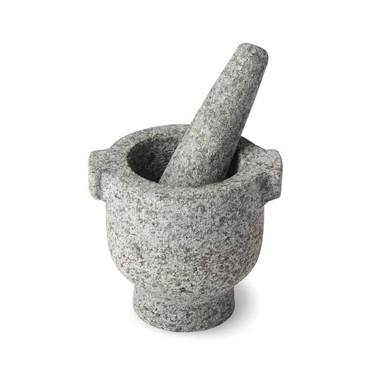 Granite Mortar and Pestle, 4” x 4.75” x 4.25”