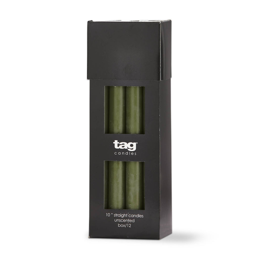 Color Studio Straight Candle - Olive