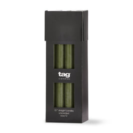 Color Studio Straight Candle - Olive