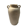 Paper Mache Vase Eco Mix White H 16.3" & Dia 8.5"