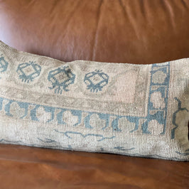 Zehra - Vintage Turkish Rug Lumbar Pillow