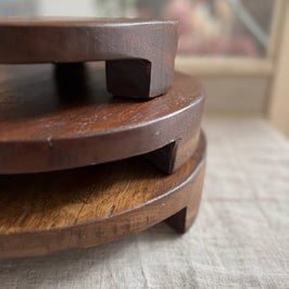 Found Wood Pedestal - Medium