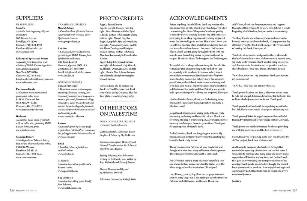 Palestine on a Plate by Joudie Kalla