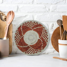 Handwoven Southwestern Dia Bowl Basket