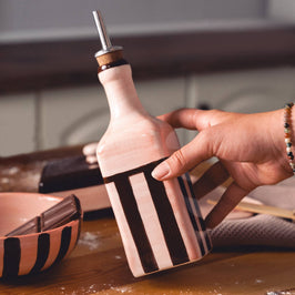 Ceramic Oil Dispenser - CHOCOLATE