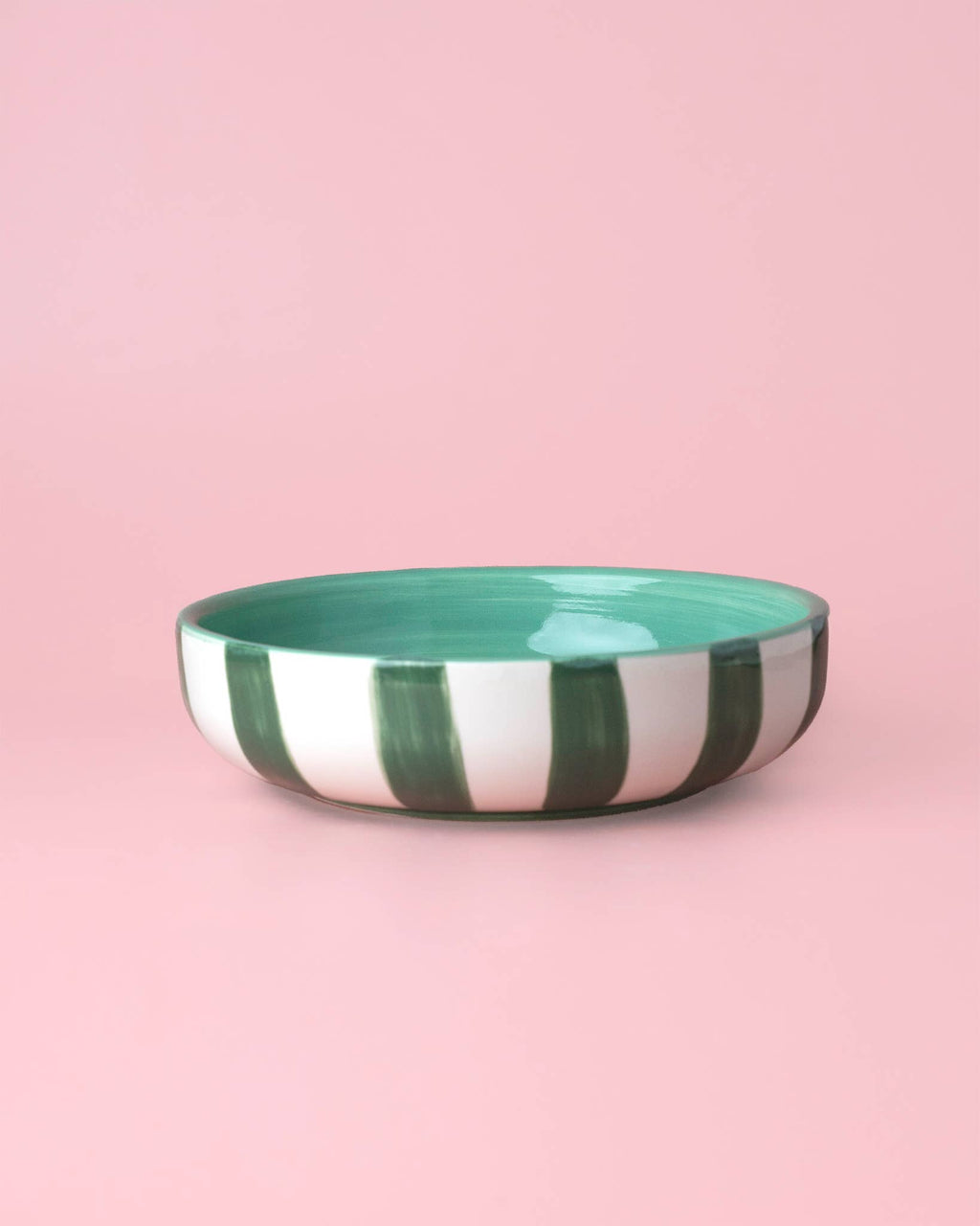 Garlic Grater Plate - Large Ceramic Green Jade