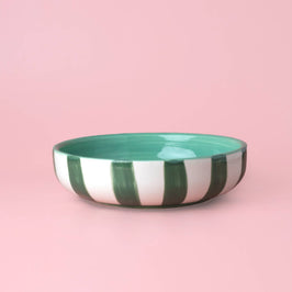 Garlic Grater Plate - Large Ceramic Green Jade