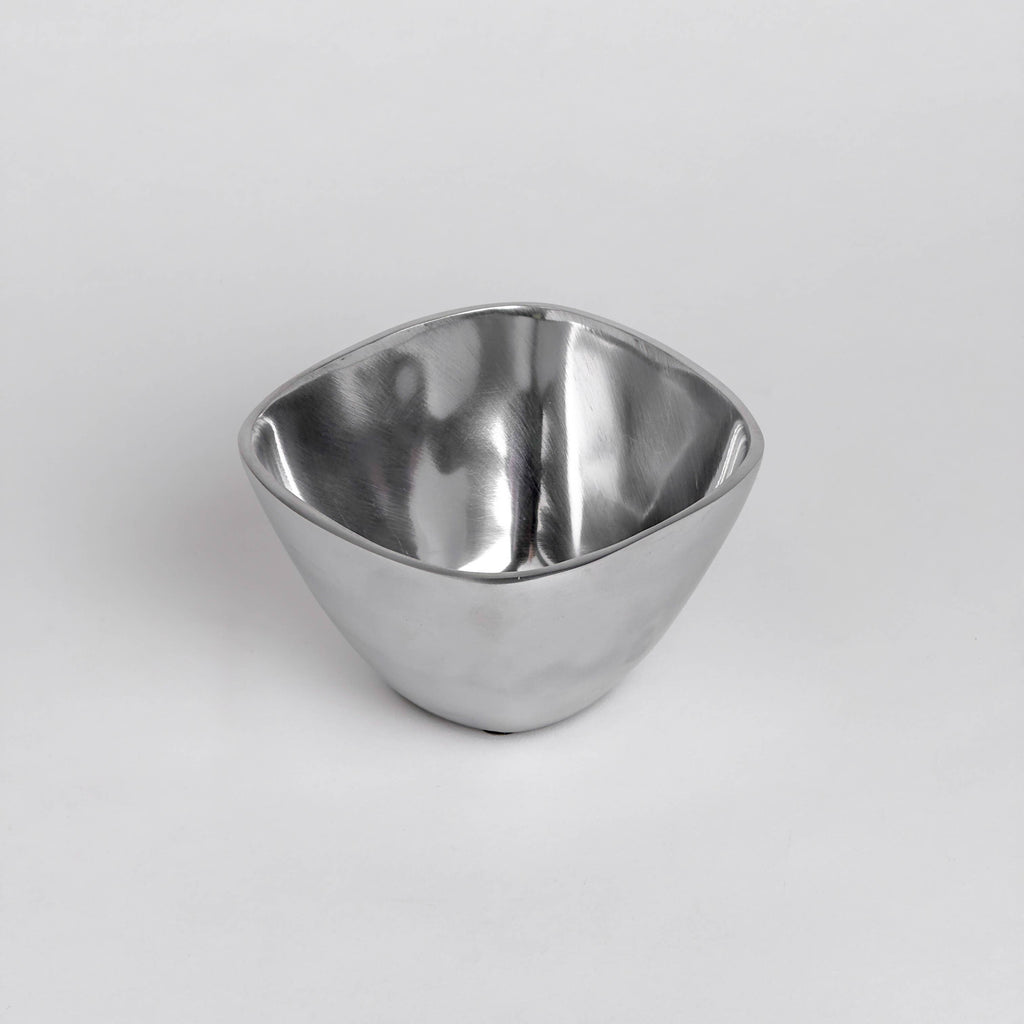 5" Square Aluminum Bowl