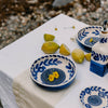 Blue Ceramic Garlic Grater Plate – Traditional Nerja