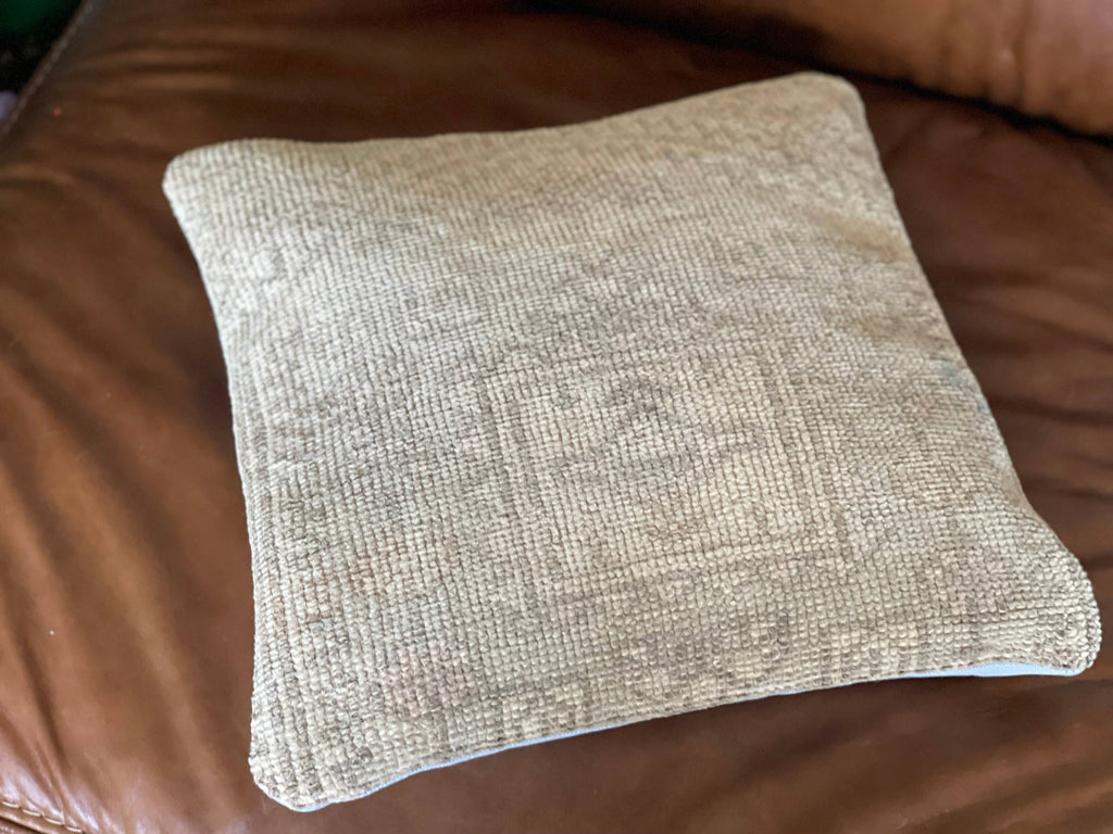 Pastel Vintage Persian Rug Pillow | Asli 16’