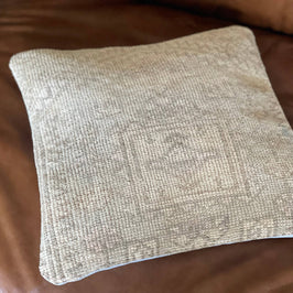 Pastel Vintage Persian Rug Pillow - Asli