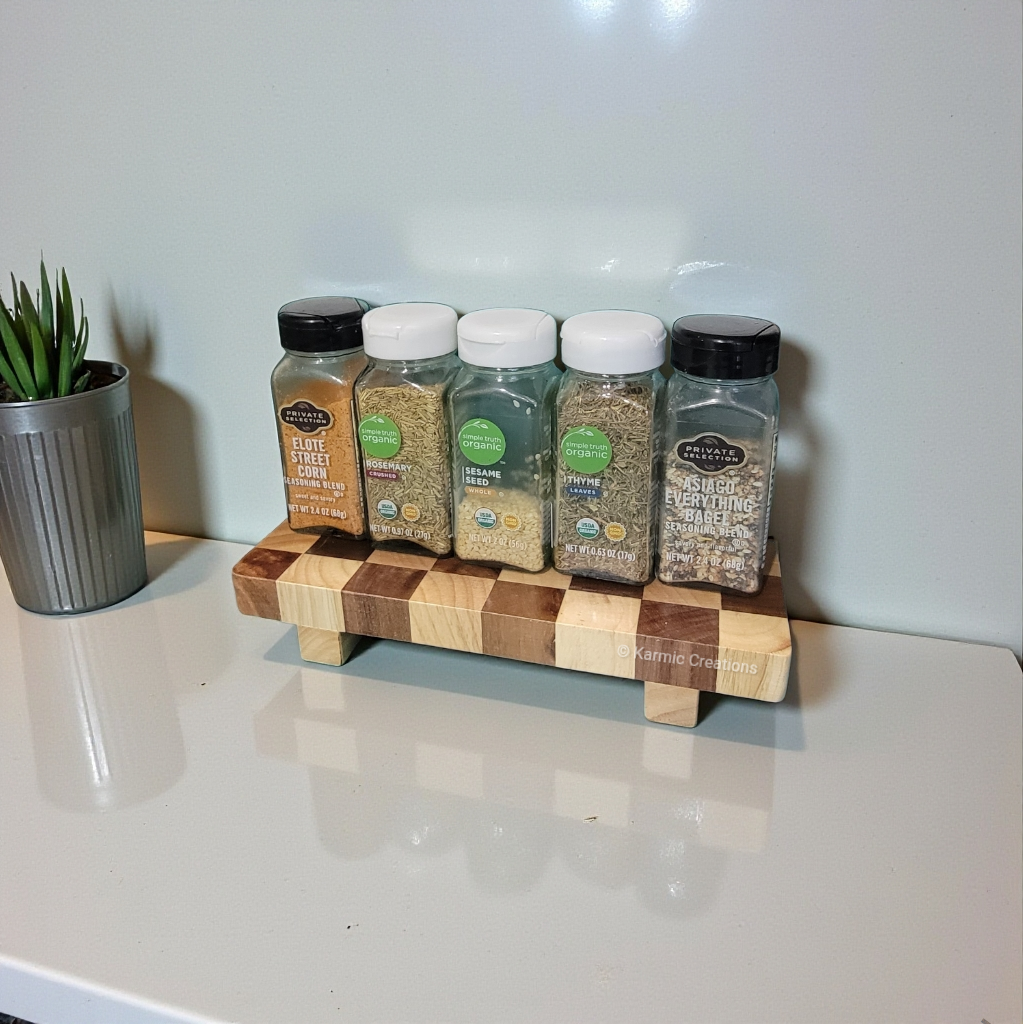 Wooden Trivet. Table Organizer, Riser.