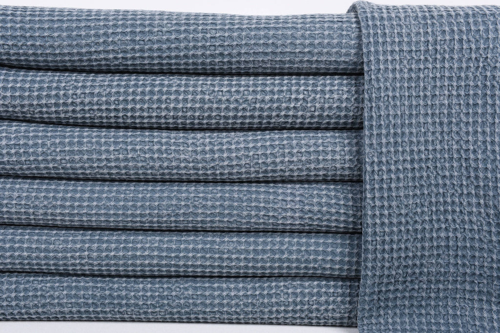 Organic Turkish Cotton Waffle Weave Hand Towel 20"x40"