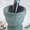 Green Marble Mortar & Pestle