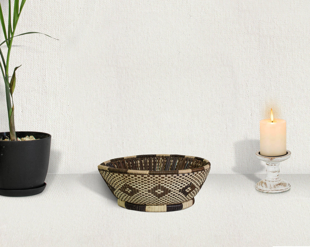 Brown Jupiter Fruit & Vegetable Bowl Basket