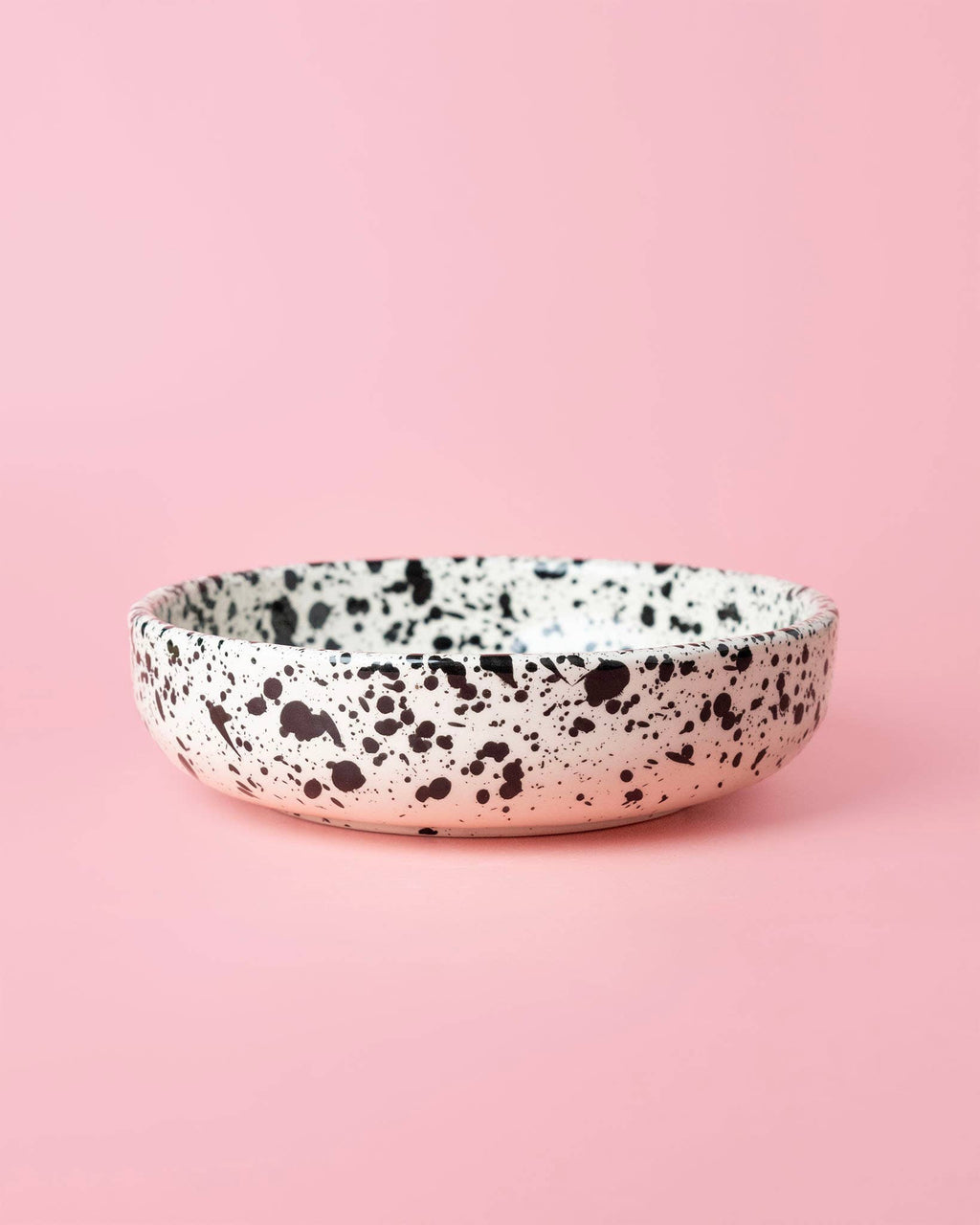 Garlic Grater Plate - Large Ceramic Black & White - Galaxia