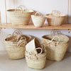 Moroccan Farmers Shopping Basket - Straw