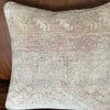 Pastel Vintage Persian Rug Pillow | Asli 16’