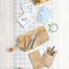 Blue Pearl Charcuterie Knives Face to Face - Set of 3