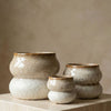 Ceramic Planter Pot, Stacked with Drainage - Noemi