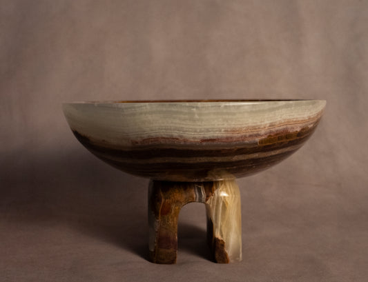 Raised Arched Bowl - Onyx