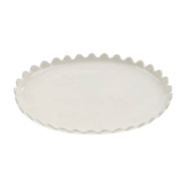 Scalloped Oval Plate - Large