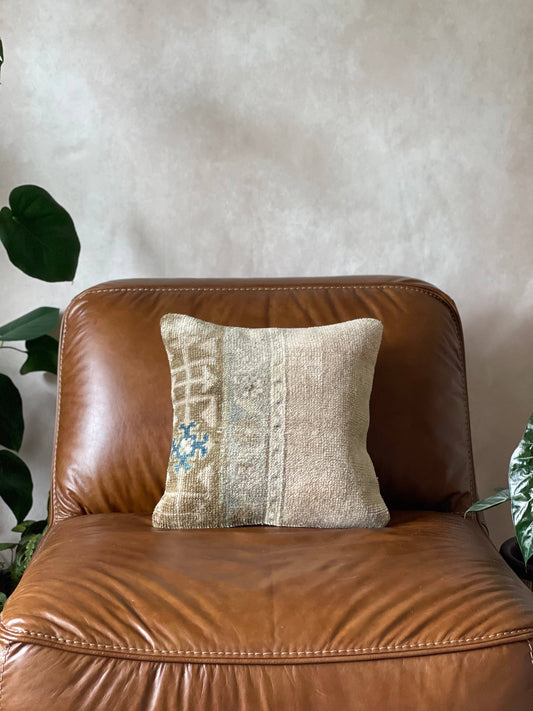 Cicek - Vintage Turkish Rug Pillow