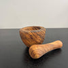 Olive Wood Mortar and Pestle