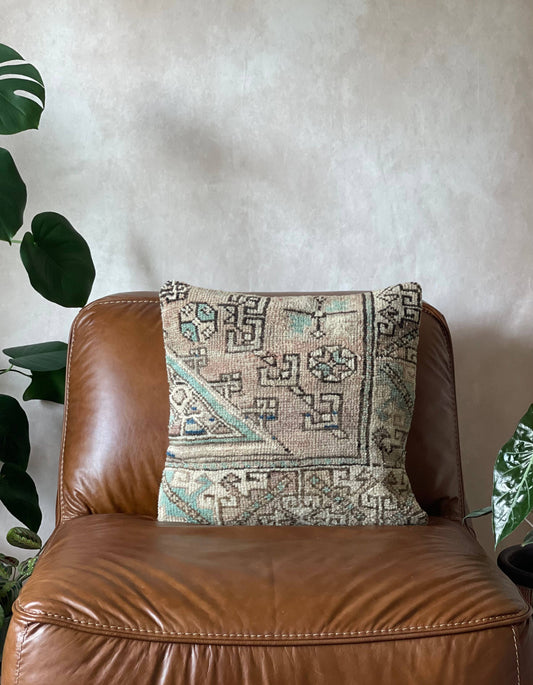 Ayla - Vintage Turkish Rug Pillow