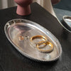 Oval Beaded Tray - Large