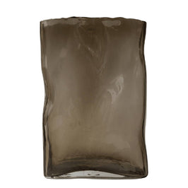 Meadows Brown Handblown Vase - Large