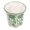 Lavender Verbena Green Ceramic Scented Candle