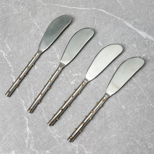 SS & Gold Dots Spreader Set