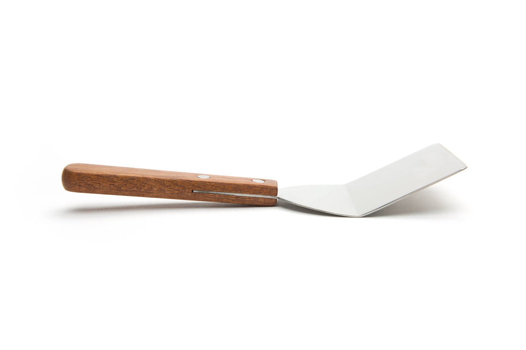 Cookie Spatula, Stainless Steel with Wood Handle, 7"