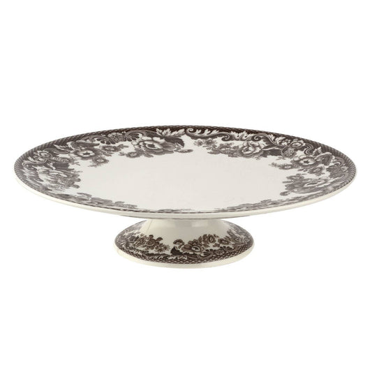 Spode Delamere 10.5 Inch Footed Cake Plate