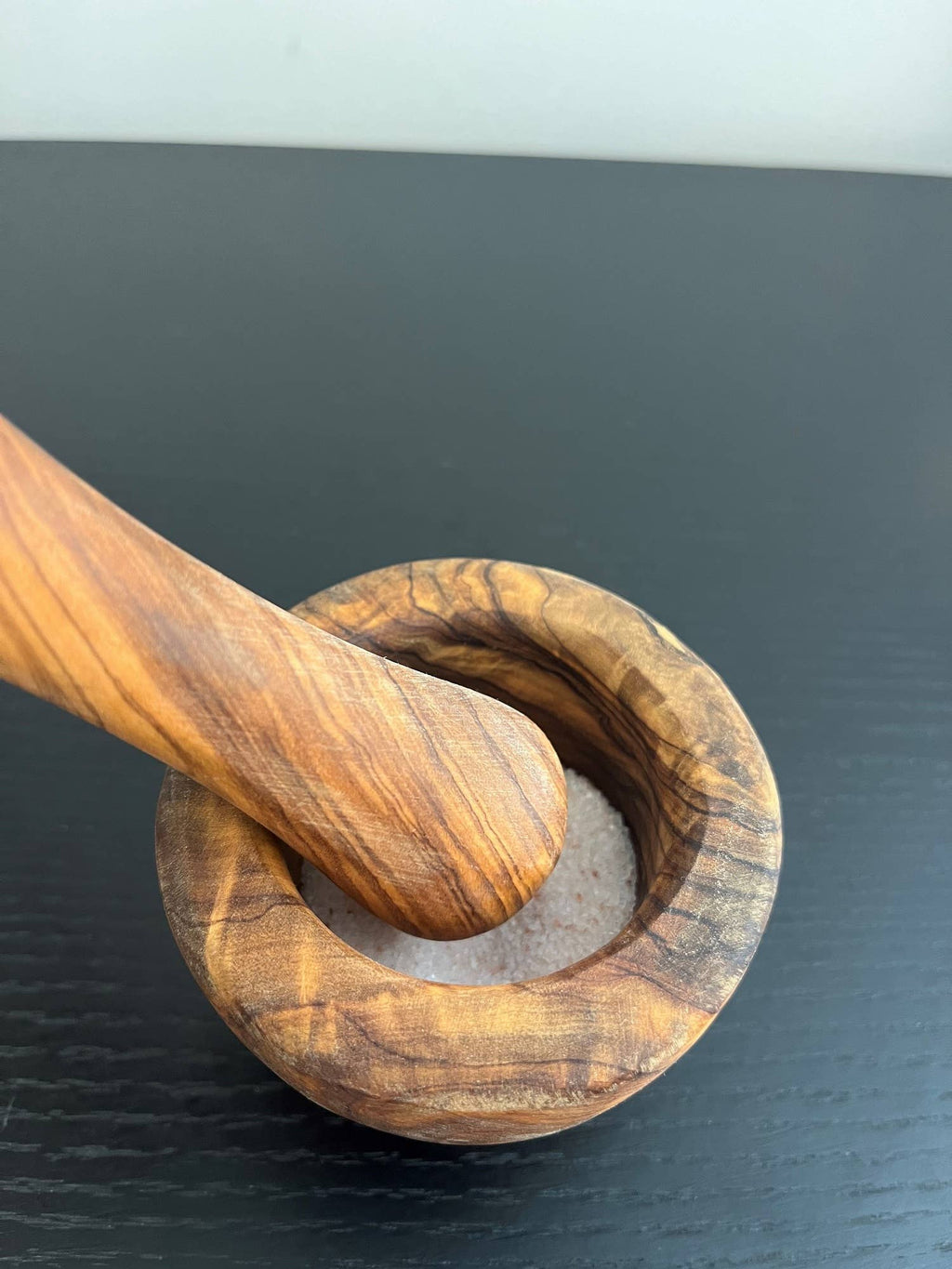 Olive Wood Mortar and Pestle