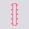 Lady Bug Magnetic Vintage Photobooth Frame