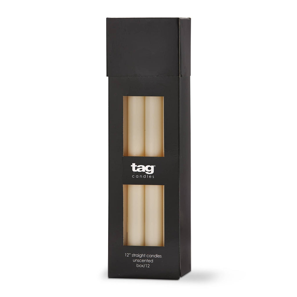Color Studio Straight Candle - Ivory (Tall)