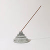 Glass Meso Incense Holder - Gray