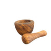 Olive Wood Mortar and Pestle