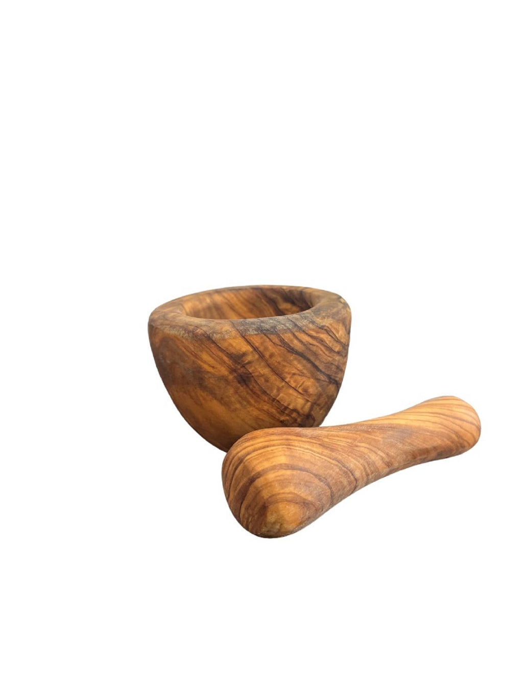 Olive Wood Mortar and Pestle