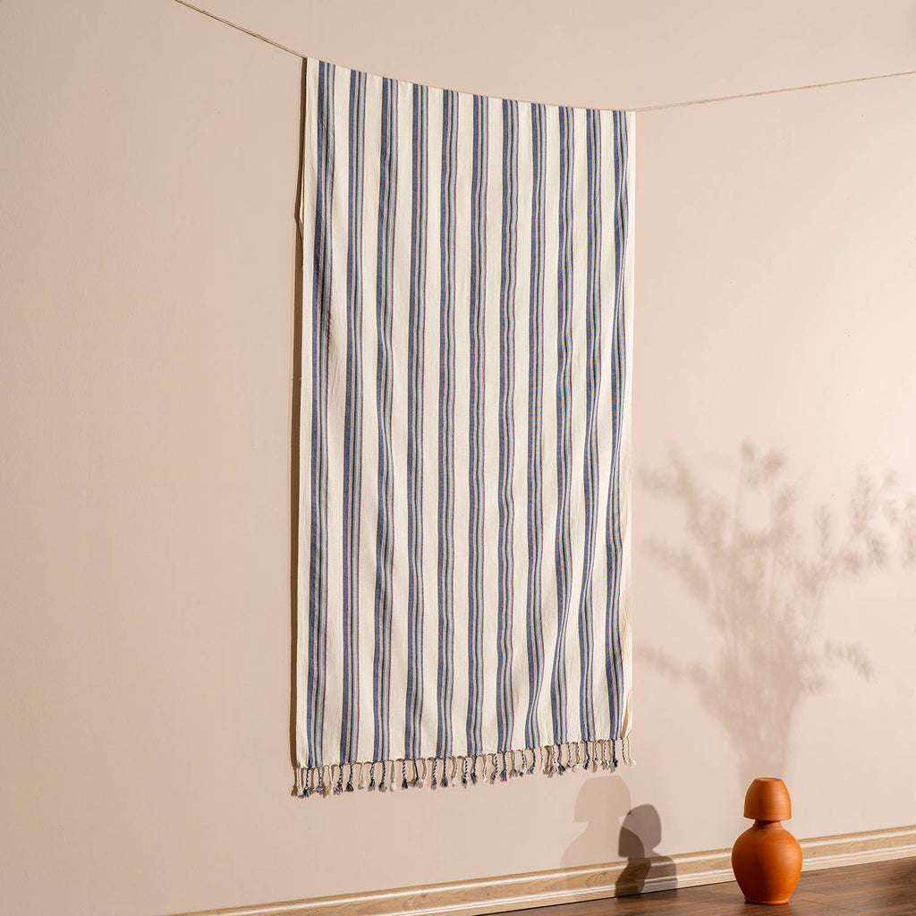 Turkish Hand/Dish Towels Peshtemal - Striped Multicolor