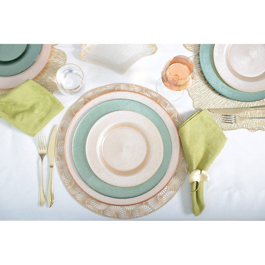 Golden Ginkgo Napkin Rings