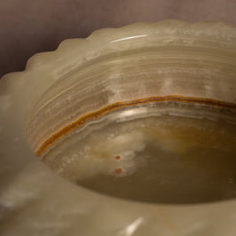Signature Swirl Onyx Bowl - Multi Green Onyx