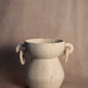 Vase With Rings - Travertine