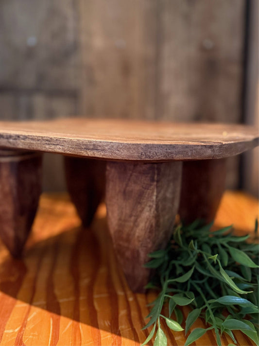 Square Primitive Stool