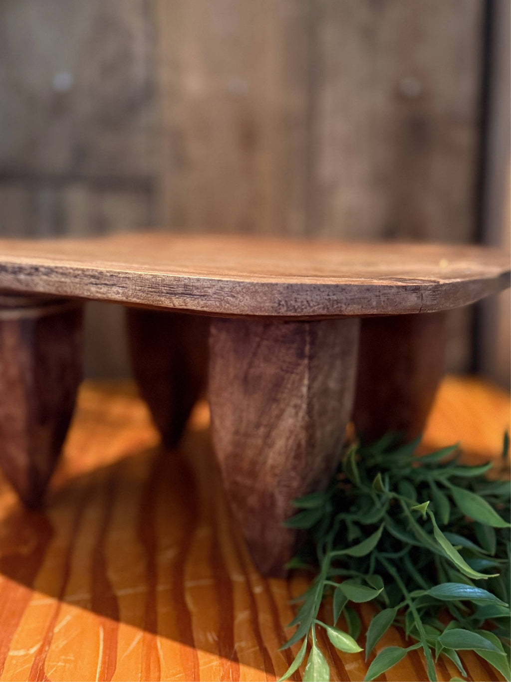 Square Primitive Stool