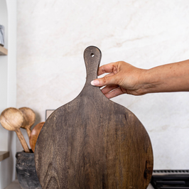 Wooden Earthy Platter