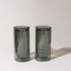 16 oz Double-Wall Gray Glass Set